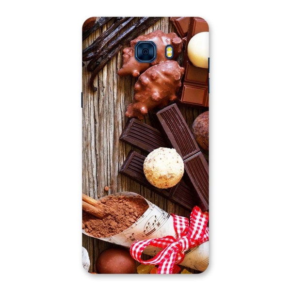 Chocolate Candies Back Case for Galaxy C7 Pro